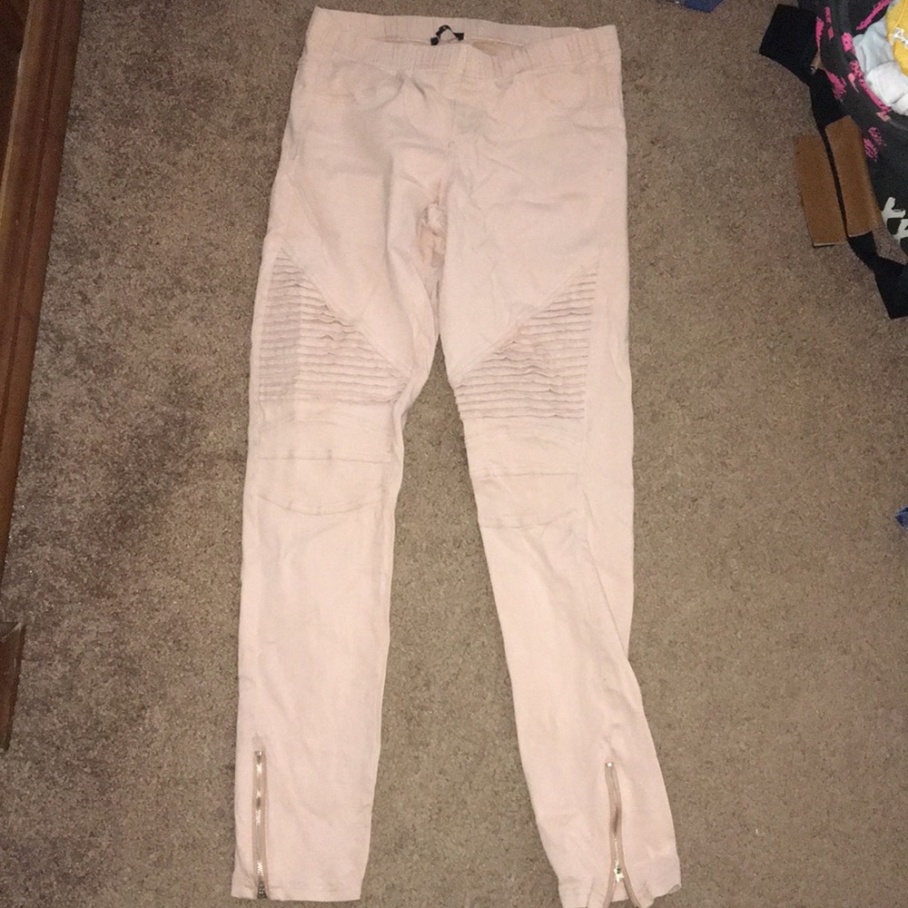 Blush jeggings